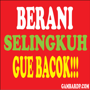 Berani Selingkuh Gue Bacok