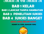 Kata KELAR SKRIPSI TAPI MIMPI
