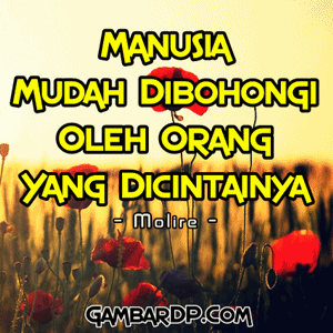 manusia mudah dibohongi