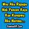 Update Gambar Dp Bbm Galau Dengan Bahasa Jawa