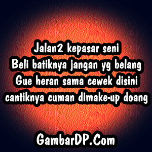 gambar dp pantun sindiran