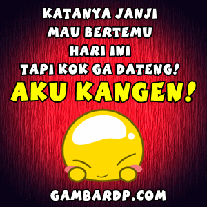 gambar dp bbm janji ketemu