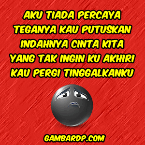 dp bbm kau pergi tinggalkanku