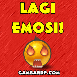 gambar dp bbm lagi emosi
