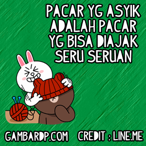 dp bbm pacar yang asyik