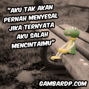 gambar dp bbm tak menyesal mencintaimu