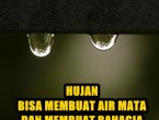 gambar kata cinta hujan